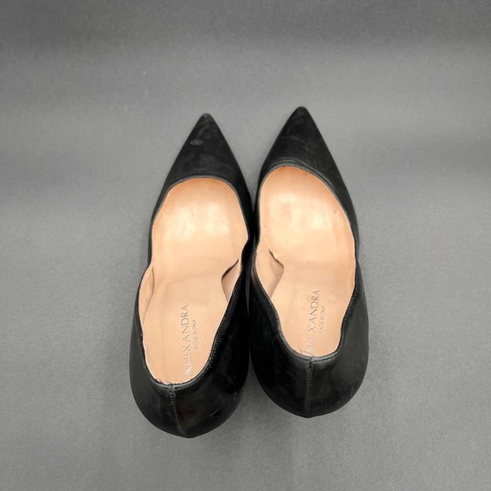 Alexandra Stiletto pumps In Black soft leather - Picture 5 of 7